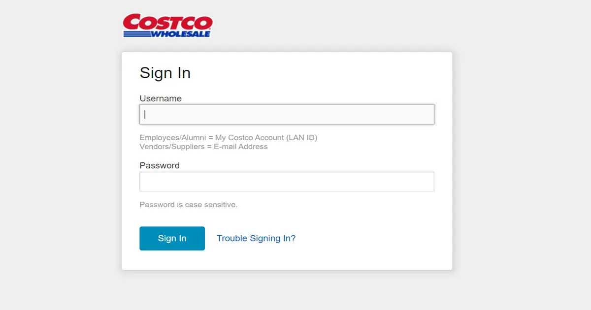 Costco ESS Login | Costco Employee Login at ess.costco.com