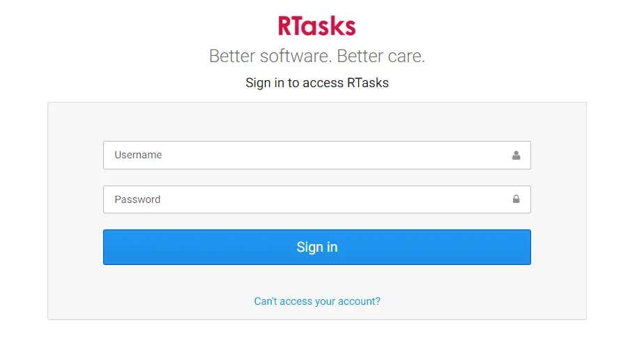 RTasks Login Official Page Login Guide